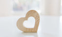 Heart Wooden Baby Grasping Toy - Bannor Toys