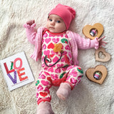 Heart Wooden Baby Grasping Toy - Bannor Toys