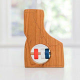 Idaho State Wooden Baby Rattle™ - Bannor Toys