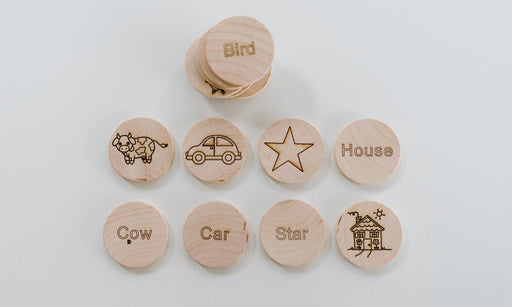 Mini Sight Words Matching Tiles - Bannor Toys