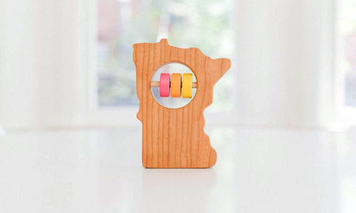 Minnesota Wooden Baby Rattle™ - Bannor Toys
