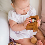 Mississippi Wooden Baby Rattle™ - Rattles - Bannor Toys