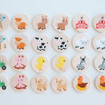On The Farm Matching Tiles - Bannor Toys