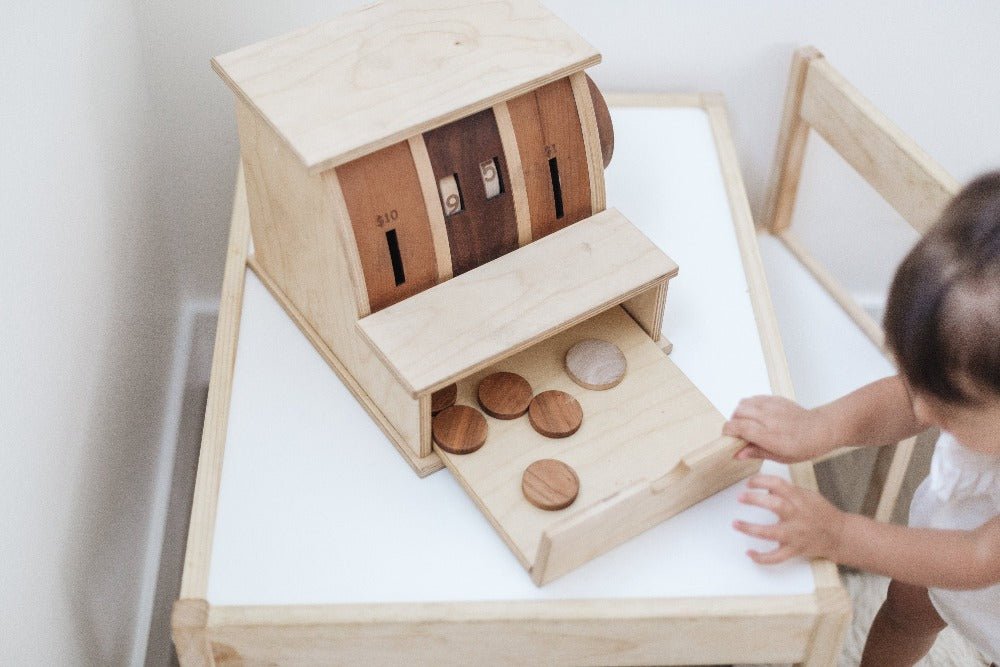Pretend Wooden Cash Register - Bannor Toys