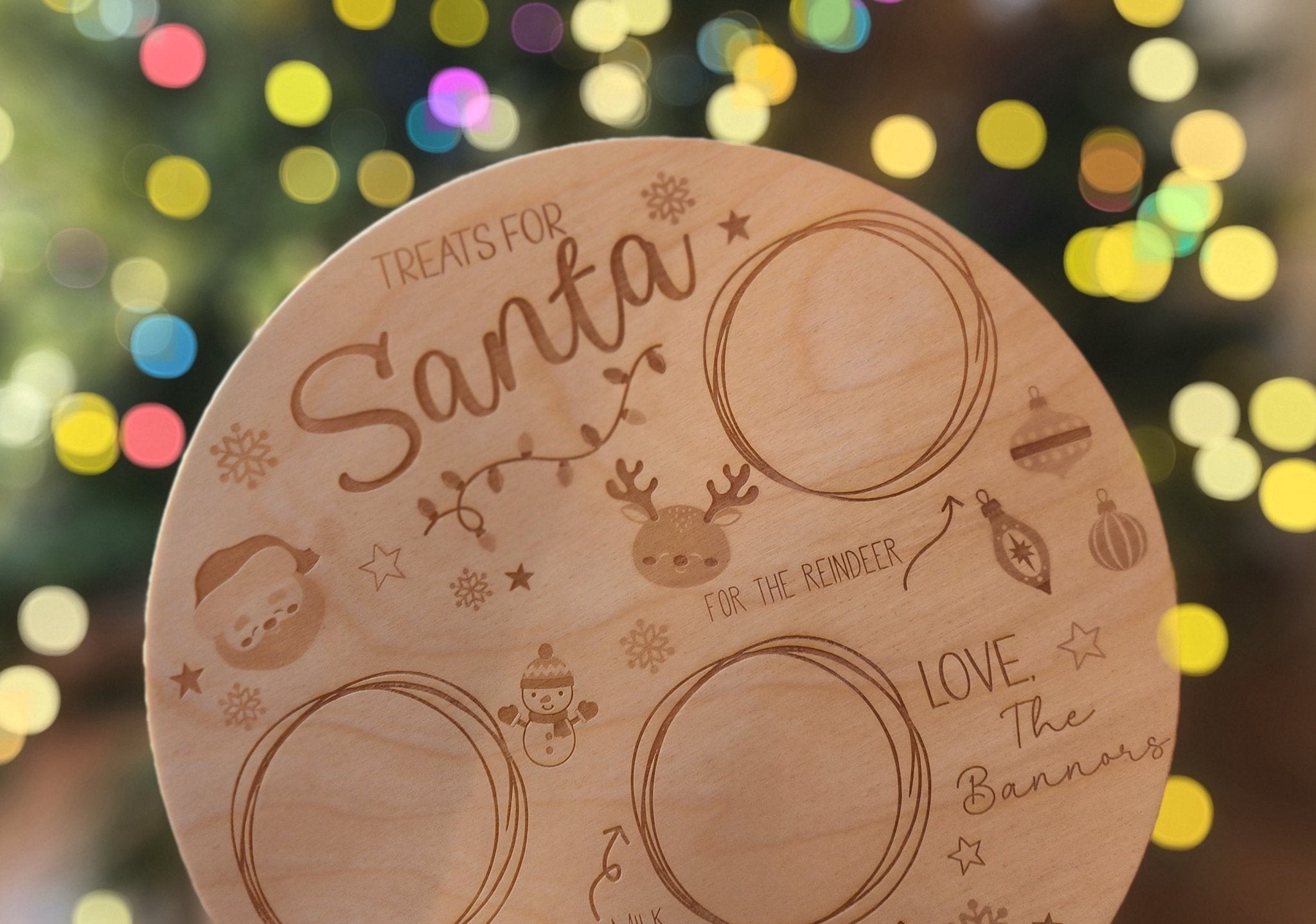 Santa Cookie Tray - Bannor Toys