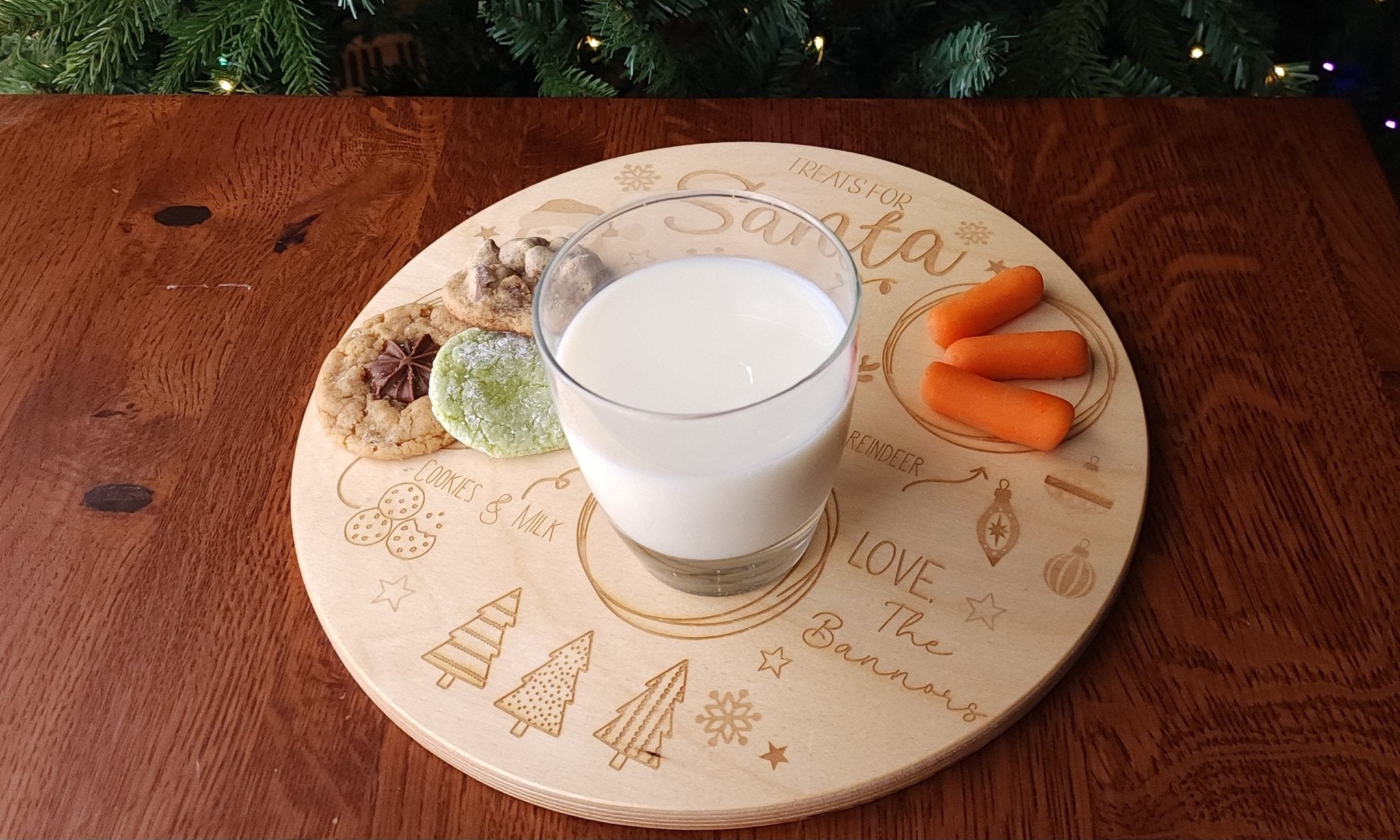 Santa Cookie Tray - Bannor Toys