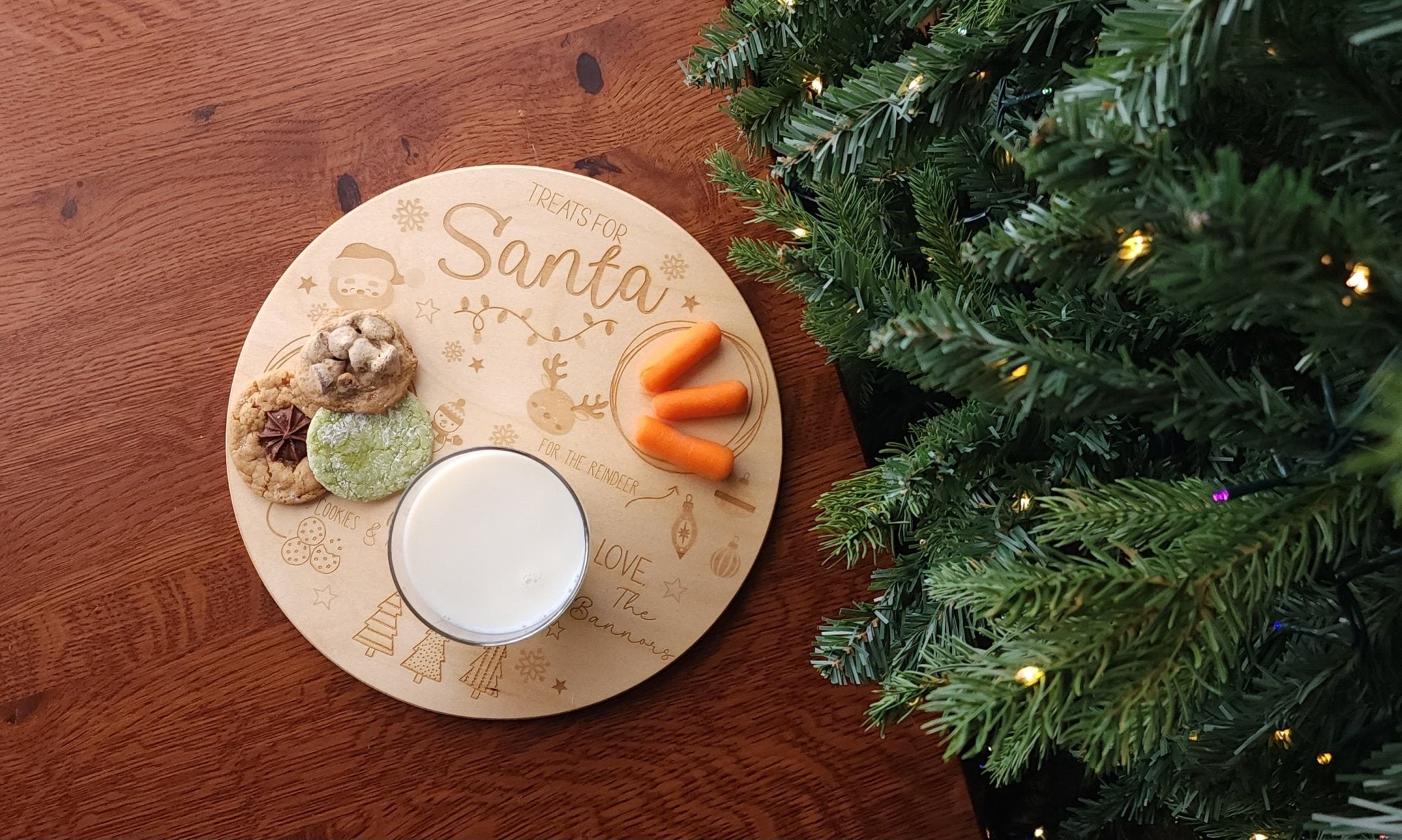Santa Cookie Tray - Bannor Toys