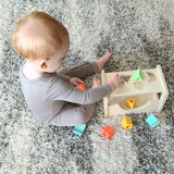 Shape Sorter - Wood + Silicone - Bannor Toys