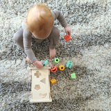 Shape Sorter - Wood + Silicone - Bannor Toys