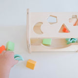 Shape Sorter - Wood + Silicone - Bannor Toys