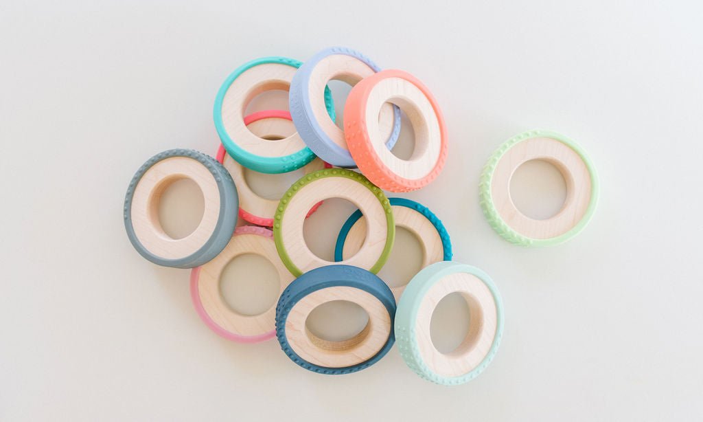 Silicone Wrapped Teether - Bannor Toys