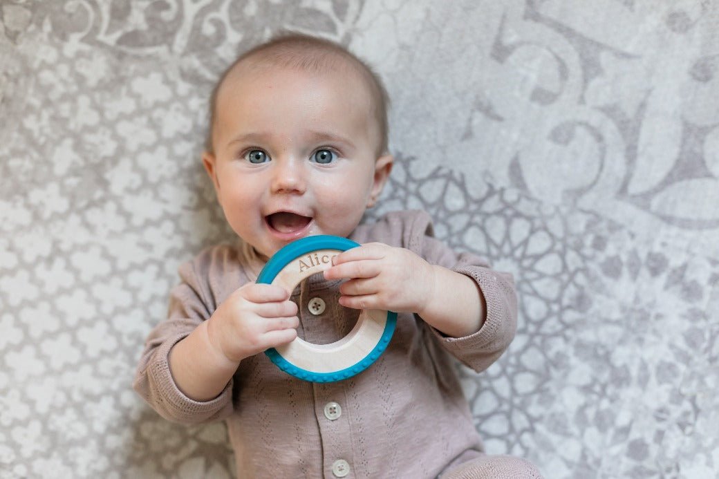 Silicone Wrapped Teether - Bannor Toys