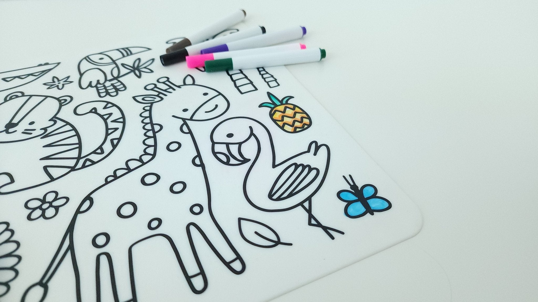 Washable Coloring Mat - Bannor Toys