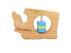 Washington State Wooden Baby Rattle™ - Bannor Toys
