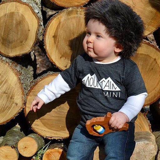 West Virginia State Wooden Baby Rattle™ - Bannor Toys